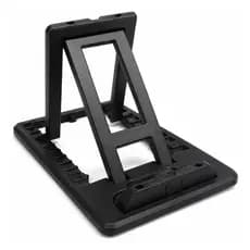 Suporte De Celular Preto Ajustável Mesa Portátil Home Think