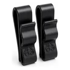 Kit 2 Clips Porta Óculos Veicular Para Quebra Sol Cor Preto