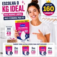 Percarbonato Tira Manchas 100% Puro Roupas Brancas e Coloridas