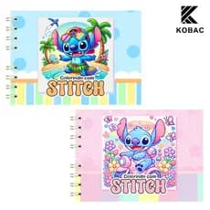 Livro colorindo com Stitch Capa dura 50 folhas