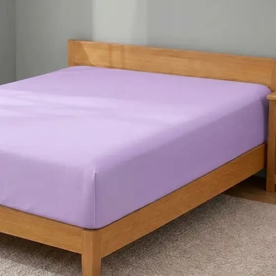 Lençol Casal Com Elástico Percal 180 Fios Para Cama Box