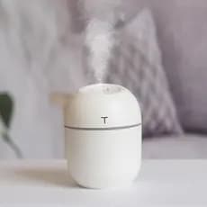 Mini Umidificador Difusor Aromatizador Egg Portátil Usb Led