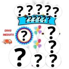 Topper Topo de Bolo - Personalizado - Escolha seu personagem favorito - Personalizado para aniversários e comemorações
