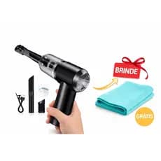 Mini Aspirador de Pó 3 em 1 a Vácuo USB Portátil  Recarregavel #aspirador #pó #limpeza #carro #casa