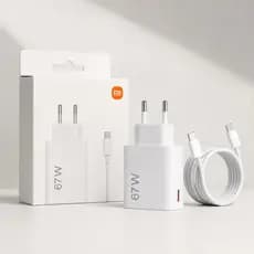 kit carregador Xiomi Turbo 67W e 120w USB-C Alta Potência | Carregamento Ultra Rápido Compatível Android