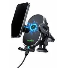 Suporte Veicular Carregador por indução - Imã Forte 360 Carregador S/ Fio Imenso Cor Preto - 15W CARREGAMENTO RAPIDO