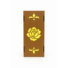 Caixa com Luminária Flor LED – Porta Perfume, Joias ou Presente Criativo