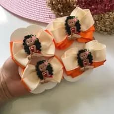 Laço de Cabelo Infantil  Parzinho Moana
