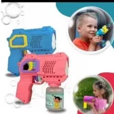 Brinquedo lançadoor de Bolhas de Sabão 10 furos