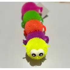 Squishy Centopeia colorida com led