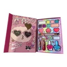 Kit Maquiagem Infantil Com Esmalte e Pulseira