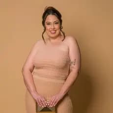 Blusa Feminina Modal Mula Manca Lisa Detalhes na Trama