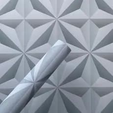 KIT Papel de Parede Modelo 3D 10 METROS x 45CM Adesivo Autocolante