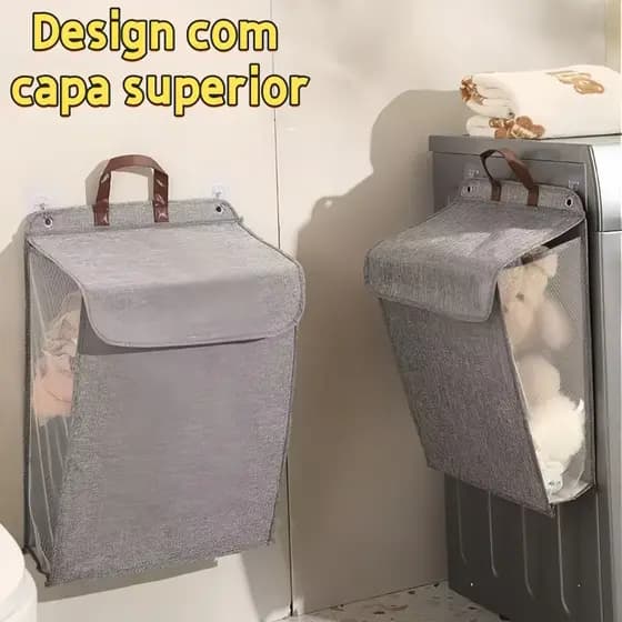 Cesto de armazenamento grande e dobrável adequado para roupas e brinquedos