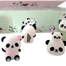 Apontador de Lápis PANDA Fofo - Pandinha Papelaria Fofa