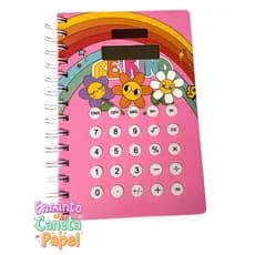Agenda Caderno Calculadora – Prático e inteligente