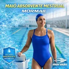 Maiô Absorvente Menstrual Mormaii