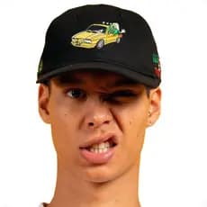 Boné Vextor x Mamonas Dat Hat Brasília Amarela