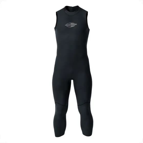 Long John Sem Manga Backzip 2mm Masculino Triathlon Mormaii