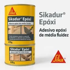 Adesivo Cola Concreto Trinca Sikadur Epoxi 1kg