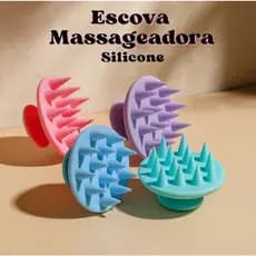 Escova Massageadora De Silicone