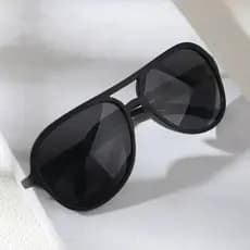Óculos De Sol Polarizado Masculino Aviador Lente Degradê/Visão De Alta Qualidade