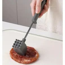 Martelo Para Carne Amaciador Batedor Inox 25cm