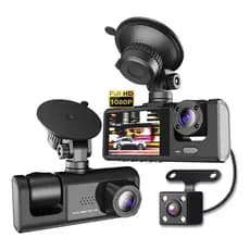 Camera Uber 3 Cameras Carro aplicativo Carro Caminhão Veicular Uber 99 Taxi Segurança Interna e Externa