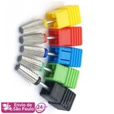 5 Brocas de Tungstênio para Unhas Cortador Fresagem Multifuncional Corte Metal (S027)