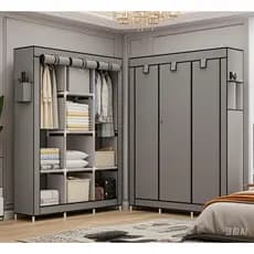 Guarda Roupa Dobravel Armario Desmontavel Para Organizador De Roupa 8 Divisorias