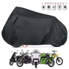 Capa Para Moto Scooter Dobrável Portátil Proteção Completa