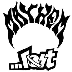 Adesivos Lost Mayhem Prancha Surf em Vinil Kit com 2 Adesivos