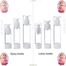 5ml 15ml 30ml 50ml 80ml 100ml Frascos De Spray Vazio Transparente Para Viagem Portátil/Frasco De Silicone Espremer/Recip