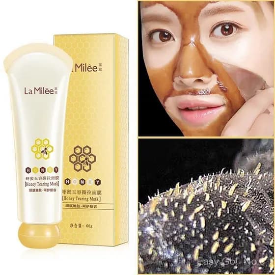 La Milee 60g Máscara Peel-Off Mel Remove Cravos Limpeza Culales Hidratante Pele
