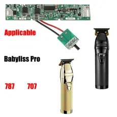 Placa-Mãe PCB Para Máquina De Cortar Cabelo Profissional Babyliss PRO 707