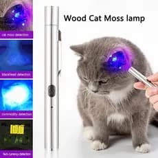 Lâmpada de Detecção de Fungos USB para Animais de Estimação/Detecção Profissional de Vírus para Gatos e Cães/Lanterna UV