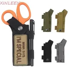 Bolsa De Cintura Para Tesoura XINLEEN , Bolsas Suspensas Molle De Nylon 1000D , Coldre Lanterna