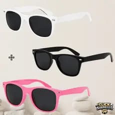 Kit 3 ou 2 Óculos de Sol Infantil Estilos Unissex Diversas Cores com Proteção | 100% Qualidade |