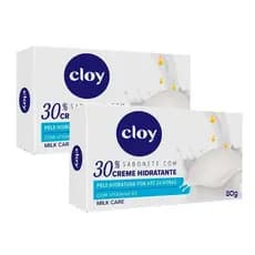 Sabonete Hidratante em Barra Cloy Milk Care 80g