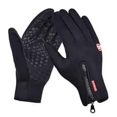 Luvas De Pilotagem Impermeáveis ​​ajustáveis ​​para Motocicleta/Motociclista Frio E Chuva Cano Longo