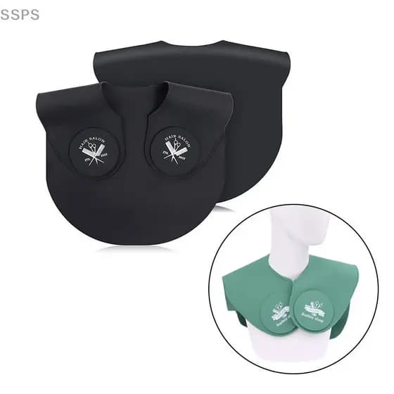 [SSPS] Colarinho De Silicone Para Corte De Cabelo Shawls Cabeleireiro Capa De Proteção Do Pescoço Lenço De Ombro FAH