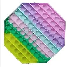 Brinquedo Pop It Fidget Brinquedo Anti Stress Sensorial Bolha Bubble