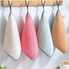 Kit 3~9 Toalha 23 x 23 cm - para Lavar Louças - Pano De Limpeza Para Cozinha - Superabsorvente
