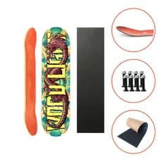 Kit Shape Marfim Dragon Blue + Lixa Emborrachada + Parafusos Wood Light