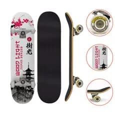 Skate Iniciante Completo Japan Minka Wood Light