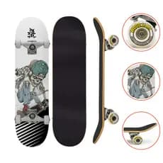 Skate Iniciante Completo Skull Skate Wood Light