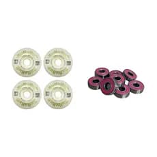 Roda Skate Amador Importada + Rolamento ABEC 15 Wood Light 53mm 99A