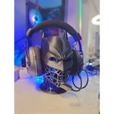 Suporte para Fone Gamer 3D – Estilo Batman | Decoração Setup
