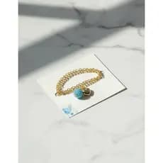 Pulseira Cor Serenity Folheada Para Madrinha