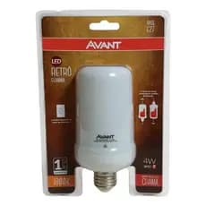 Lâmpada Retro Led Flamma E27 4w Bivolt